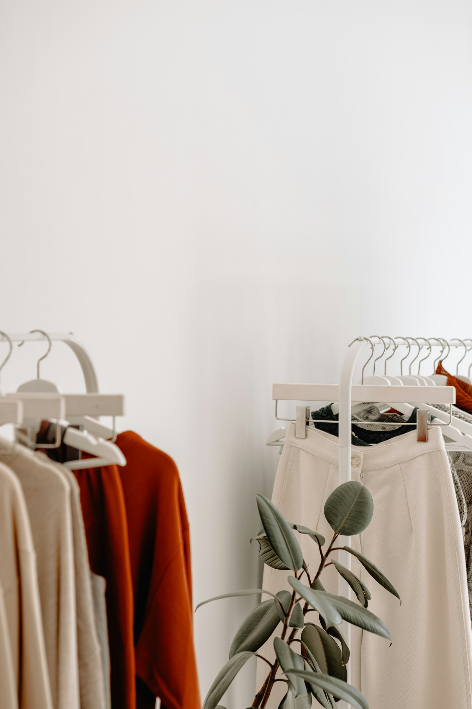 Illustrative apparel range representing private-label and uniform work